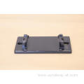 Cast iron rail tie plate